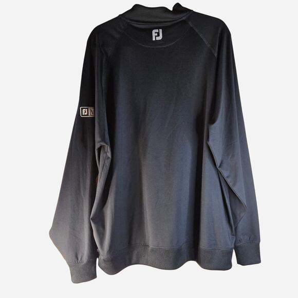 Footjoy black quarter zip sweater size XL - Picture 2 of 7